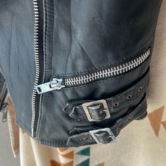 Vintage Leather Jacket - Erel Hamburg Size 40. Perfectly worn in. - Picture 15 of 17